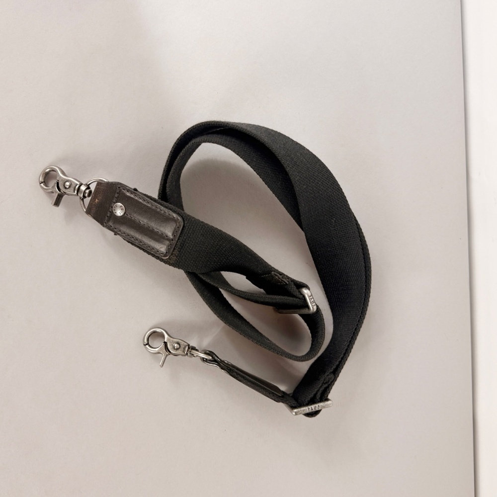 Frye Distressed Dark Brown Leather Tote / Crossbody Bag - Picture 9 of 15